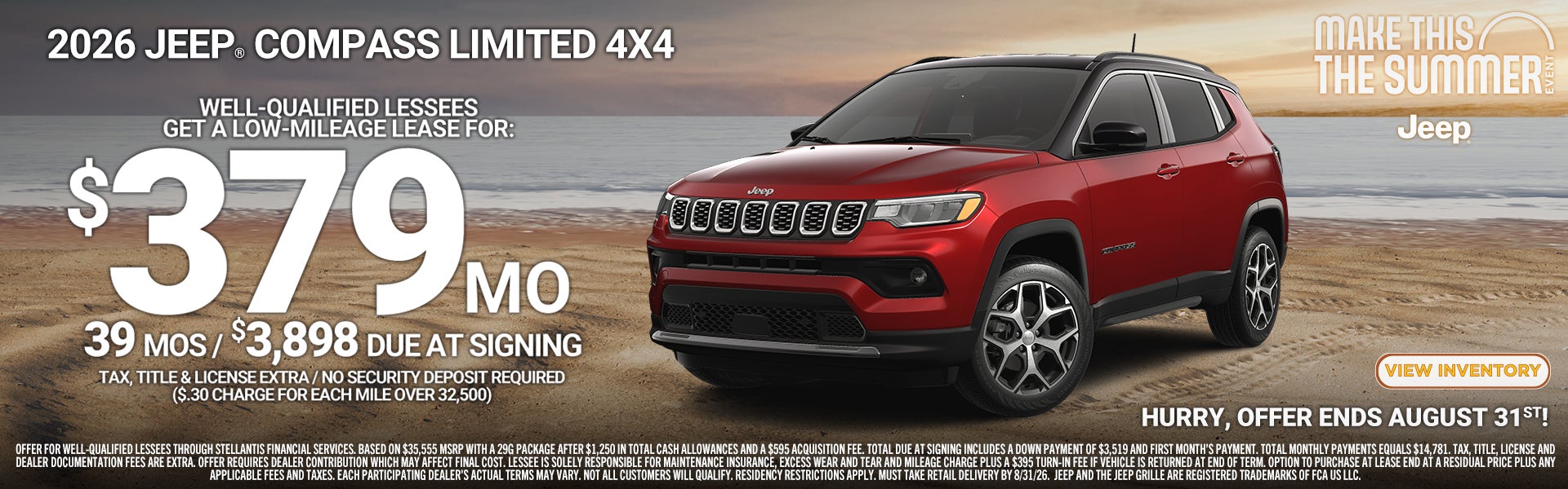 2026 Jeep Compass Limited 