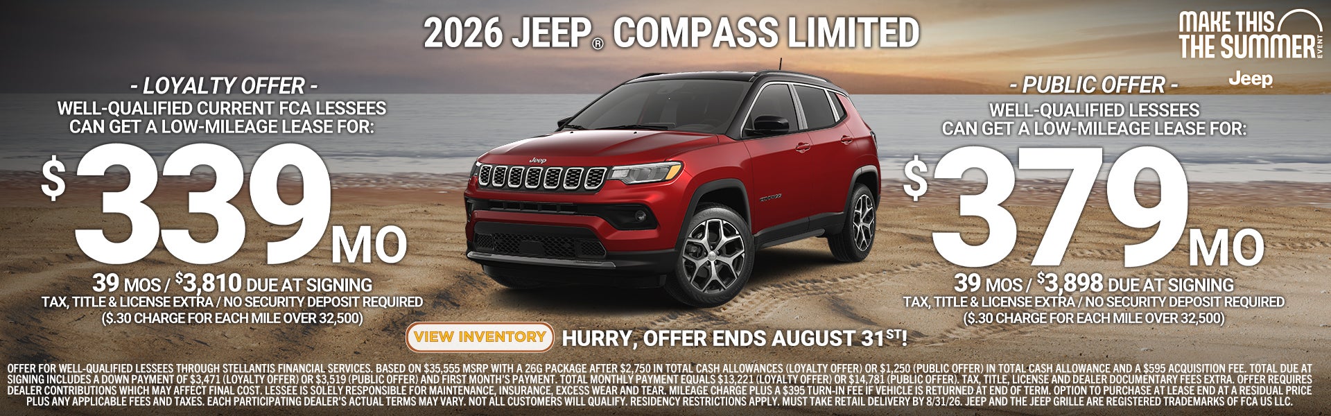 2026 Jeep Compass Limited 
