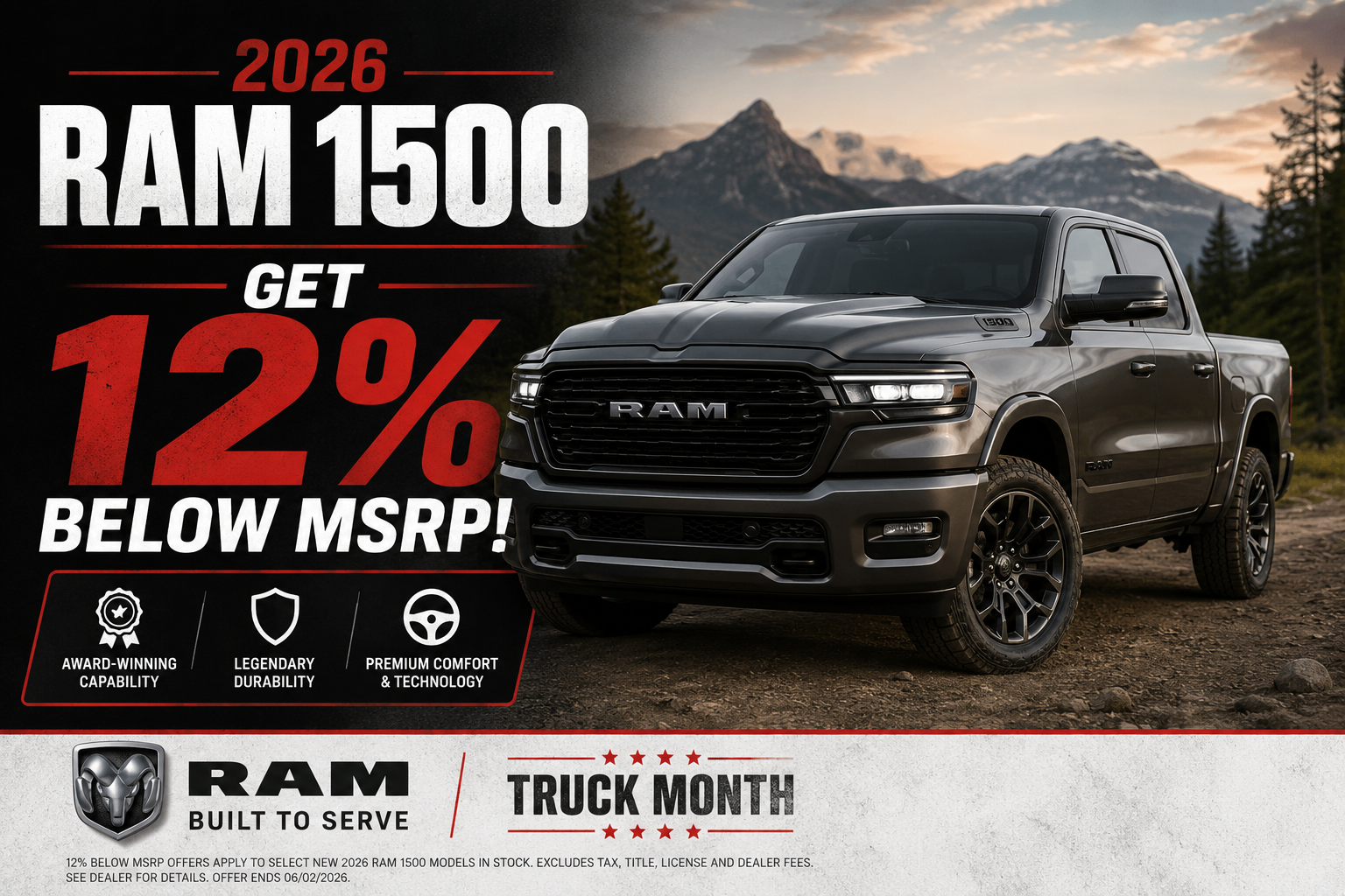 2026 RAM 1500